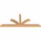 Ekena Millwork Richland Timber Gable Bracket, Western Red Cedar, 72"W x 30"H x 3 1/2"D x 3 1/2"F, 10/12 Pitch GBW072X30X0404RIC00SWR - alternate 2